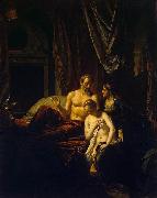 Sarah Bringing Hagar to Abraham Adriaen van der werff